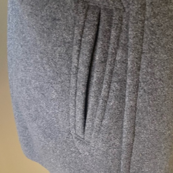 LANDS’ END Double Breasted Pea Coat - Picture 7 of 9